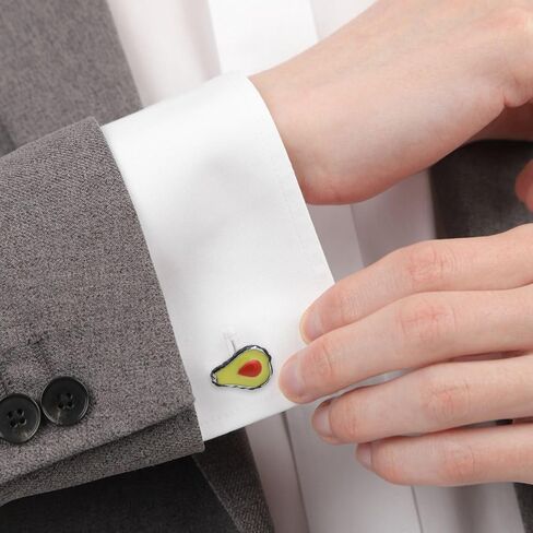 Avocado Cufflinks in Saudi Arabia