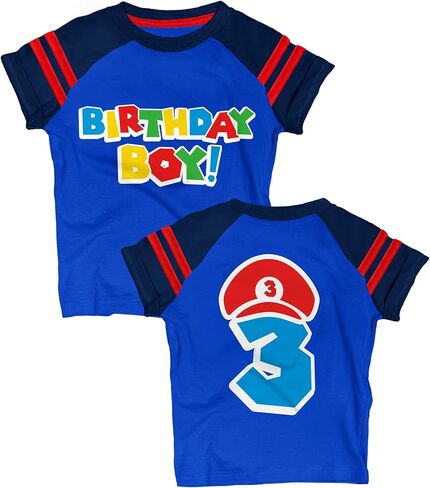 تي شيرت Lalo & Luna عيد ميلاد سعيد بوي (1-12 سنة) من الأطفال إلى الأطفال. in Kuwait