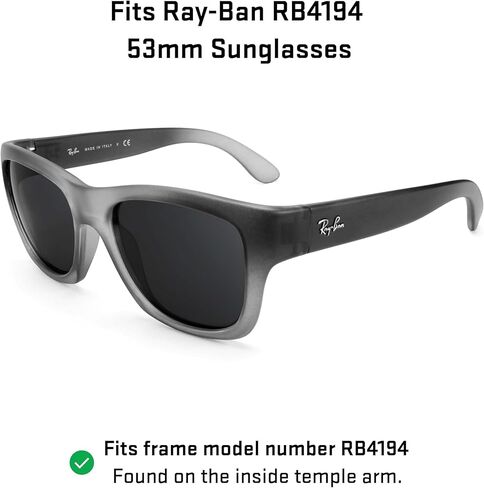 عدسات بديلة Revant لنظارات Ray-Ban RB4194 مقاس 53 مم - رمادي أخضر مستقطب in Kuwait