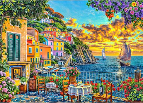 Flower Shop Puzzles for Adults 1000 Pieces, Jigsaw Puzzles for Adults 1000 Piece, Puzzle for Adults, Adults Challenging Game Toys, Impossible Puzzle, Family Decoration Puzzle in Saudi Arabia