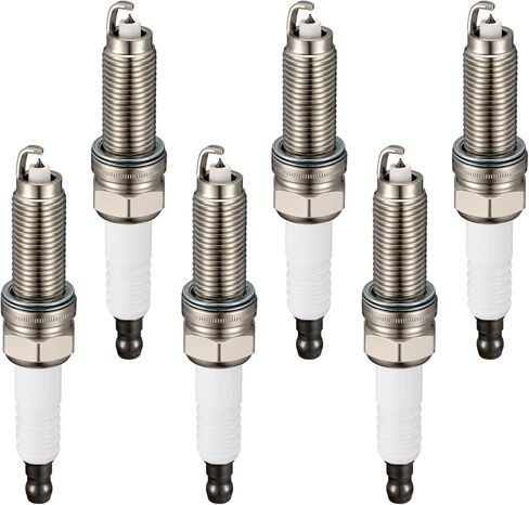 7131 شمعات الإشعال 4 عبوات متوافقة مع Honda Civic فولفو 240 244 264 740 940 Saab 99 900 Volkswagen Rabbit Quantum BMW 2002 2002tii Porsche 944 924 D21 720 Mitsubishi Eclipse Galant لـ BPR6ES in Kuwait