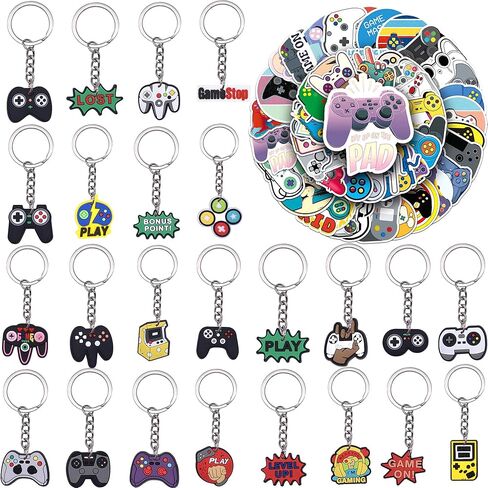 74PCS Space Themed Party Decorations Set, 24PCS Space Astronaut Keychains and 50PCS Stickers for Astronaut Birthday Decorations Party Favor Bags in Saudi Arabia