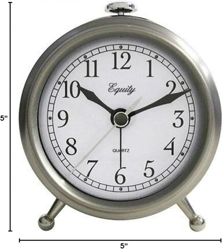 Equity 25655 Metal Quartz Alarm Clock in Saudi Arabia