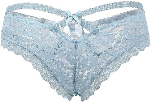 Love Salve Women's Criss Cross Crotch Lace Underwear in Kuwait