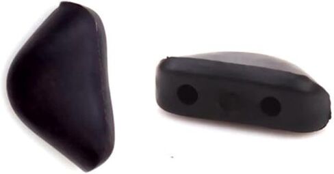 Glasses Accessories 2Pair Two Hole Replacement Silicone Plug in Nose Pads for Eye Glasses Sunglasses Comfortable, Beautiful and Durable. in Saudi Arabia