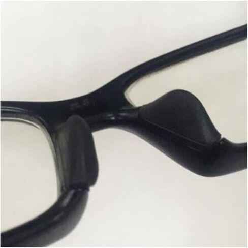 Glasses Accessories 2Pair Two Hole Replacement Silicone Plug in Nose Pads for Eye Glasses Sunglasses Comfortable, Beautiful and Durable. in Saudi Arabia
