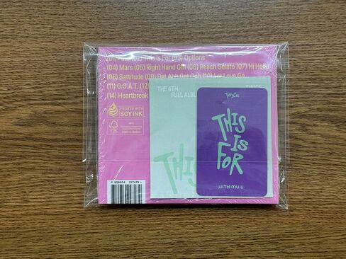 TWICE - الألبوم الرابع الكامل [هذا من أجل] (إصدار DIGIPACK) (إصدار عشوائي من 9 أنواع) 1ea + بطاقة صور رسمية حصرية 1ea (عشوائي 1 من أصل 9) (WM) in Kuwait
