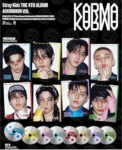 Stray Kids KARMA 4th Full Album (ACCORDION VER. - Han ver.) in Saudi Arabia