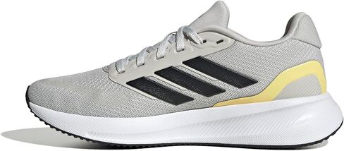 adidas Women's Run Falcon 5 Sneaker, White/Grey Strata/Black, 10.5 in Saudi Arabia