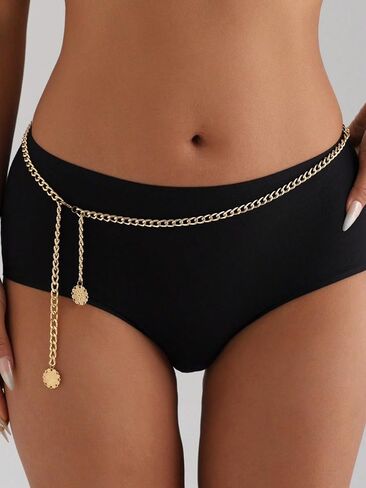 Boho Body Chain Artistic Waist Beads for Women Stylish Belly Chain Unique Body Jewelry in Saudi Arabia