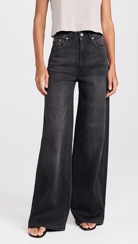 DL1961 Women's Softwear Hepburn Wide Leg: High Rise Jeans '32 in Saudi Arabia