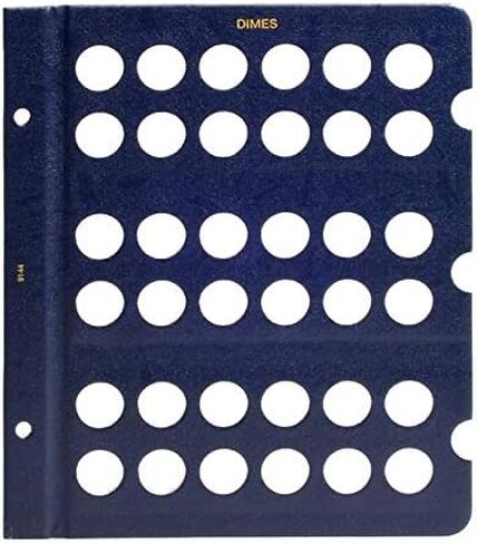 Whitman Dime Album Blank Pages #4476 in Kuwait