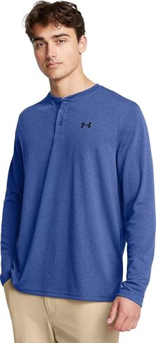 أندر آرمور 1386997-432-XL UA M CGI Henley Tech Blue XL in Kuwait