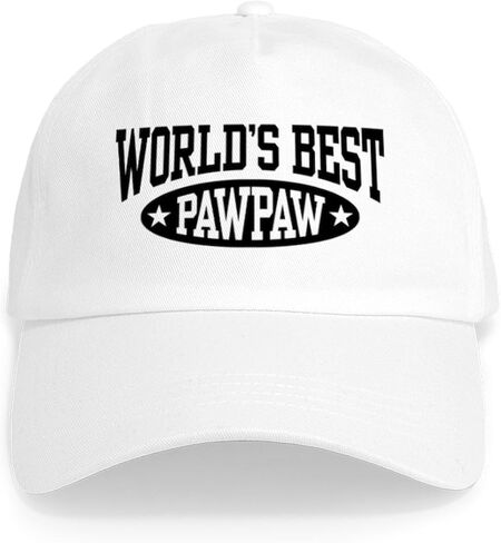 CafePress World's Best Pawpaw Cap Adjustable Baseball Cap in Saudi Arabia