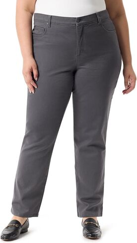 Gloria Vanderbilt Womens Amanda Classic High Rise Tapered Jean Plus in Saudi Arabia