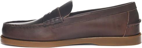 Sebago Men's Dolphin Waxed Shoe – Handsewn Leather Slip-On Moccasin with Siped Non-Marking Rubber Sole in Saudi Arabia
