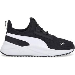 حذاء رياضي PUMA Kids Boys Pacer Easy Street سهل الارتداء كاجوال - أسود - مقاس 3 M in Saudi Arabia