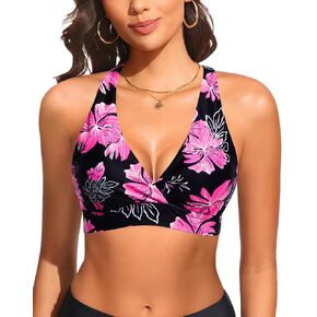 بدلة سباحة بيكيني علوية للنساء من Aqua Eve فقط رافعة للأعلى، بدلة استحمام مبطنة للصدر الكبير in Kuwait