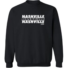 Zerogravitee Nashville USA سويت شيرت بياقة دائرية in Saudi Arabia