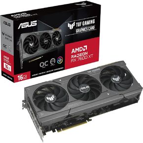 ASUS Prime Radeon™ RX 9060 XT 16GB GDDR6 OC Edition Graphics Card (PCIe 5.0, HDMI/DP 2.1, 2.5-Slot Design, axial-tech Fans, Dual Ball Fan Bearings, Dual BIOS, GPU Guard) in Kuwait