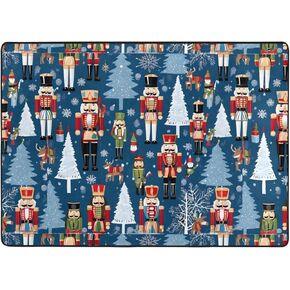 Flannel Non-Slip (Women's Nutcracker Ballet Xmas Dance) Rug Pad 80×50in Soft Washable Protective for Hardwood Floors Bedroom Bathroom Living Room in Saudi Arabia