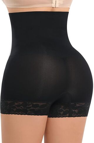 Tummy Control Shapewear Shorts for Women High Waisted Body Shaper Panties Slip Shorts Under Dresses Thigh Slimmer in Saudi Arabia