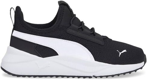 حذاء رياضي PUMA Kids Boys Pacer Easy Street سهل الارتداء كاجوال - أسود - مقاس 3 M in Kuwait