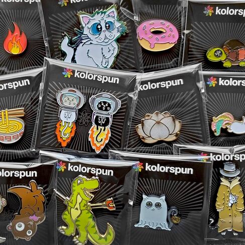 Kolorspun 3D Bearded Skull Lapel Pin in Saudi Arabia