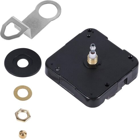 BOXOB Quartz Clock 12888 Movement Replacement, 45/64 Inch Shaft Length Wall Clock Mechanism Replacement Motor Battery Operated DIY Repair Parts, No Battery in Saudi Arabia