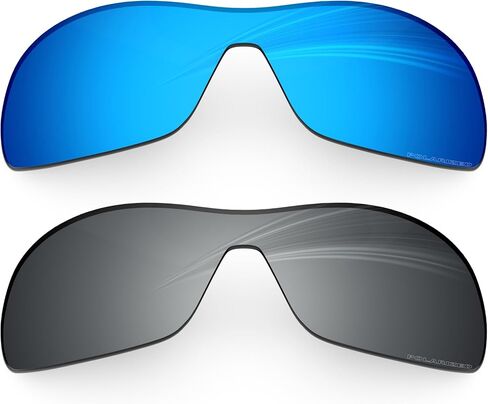 BLAZERBUCK Polarized Replacement Lenses for Oakley Batwolf OO9101-2 Pieces in Saudi Arabia