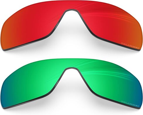 BLAZERBUCK Polarized Replacement Lenses for Oakley Batwolf OO9101-2 Pieces in Saudi Arabia