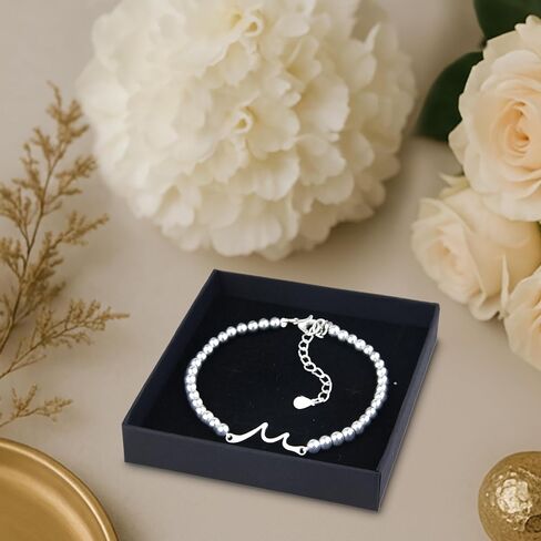 Best Retirement Gifts for Woman 2025 – Wave Bracelet for Women Retirement Jewelry, Meaningful Gift for Coworker Friend Sister Mom Grandma Nurse Teacher – You Will Be Missed Farewell Goodbye Gift Ideas in Saudi Arabia