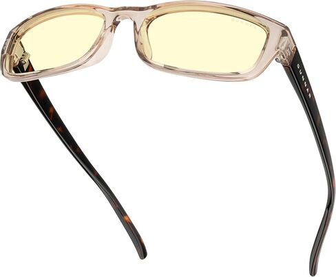 نظارات كمبيوتر للنساء من GUNNAR - عدسات Elin Rose Tortoise Amber - زرقاء تحجب الضوء ومضادة للوهج in Saudi Arabia