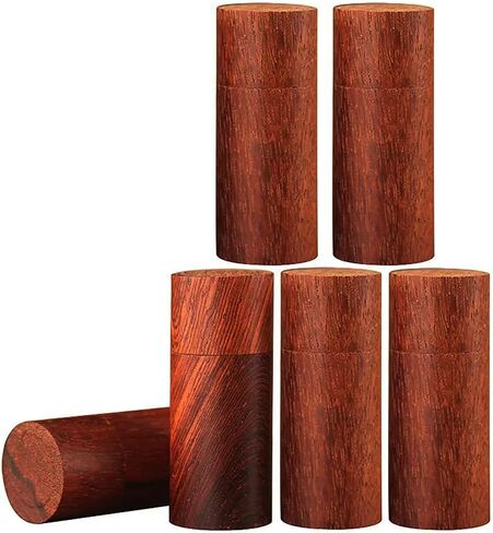 Mini Wood Urns for Human or Pet Ashes - Handcrafted Pearwood Keepsake Urn, Small Memorial Urn for Ashes with Elegant Simplicity(Set of 3) in Saudi Arabia