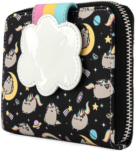 Loungefly Pusheen Rainbow Unicorn Zip Around Wallet in Saudi Arabia
