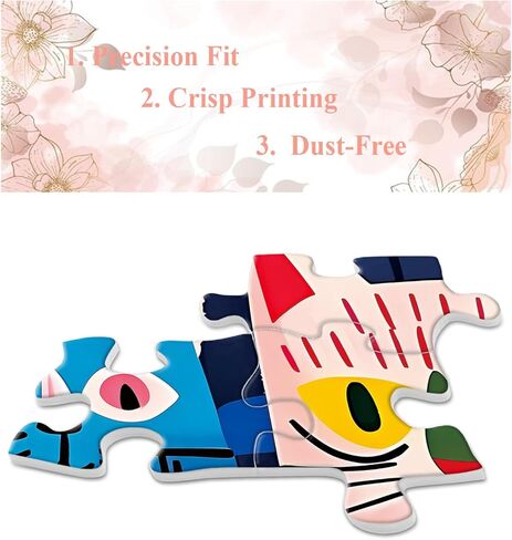 Dog Jigsaw Puzzle for Adults, Funny Puppy Jigsaw Puzzles 1000 Piece, Colorful Animal Puzzles Fun Cool Silly Puzzle in Kuwait