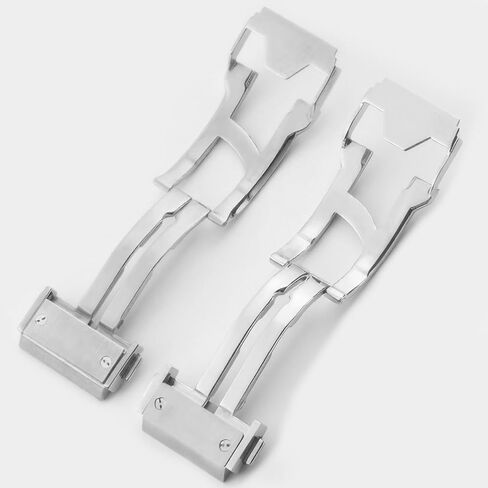 Clasp Buckle Band Replacement For Hublot Big Bang Watch Deployment Strap Silver Stainless Steel 18-24mm in Kuwait