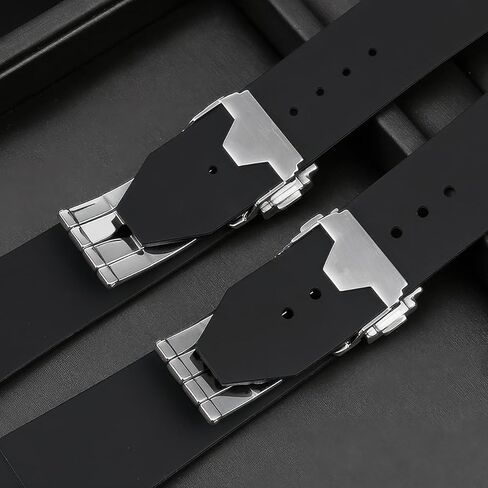 Clasp Buckle Band Replacement For Hublot Big Bang Watch Deployment Strap Silver Stainless Steel 18-24mm in Kuwait