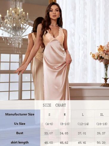 Womens Sleeveless Sleep Dress Long Nightdress Solid Color Camisole Sleepwear Slip Style Home Nightgown with Soft Flowing in Saudi Arabia