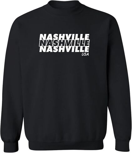 zerogravitee Nashville USA Crewneck Sweatshirt in Saudi Arabia