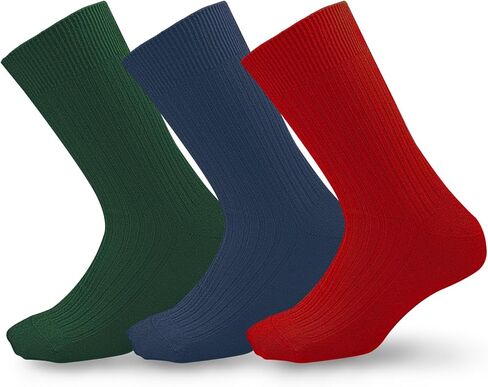 Linen-Cotton Crew Socks, Unisex Breathable Seamless Dress Socks for Men & Women, Moisture Wicking Casual in Saudi Arabia