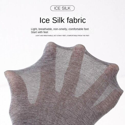 Men Stockings 10Pair Elastic Solid Color Ice Silk Mid Stocks Cool Summer Breathable Casual Socks(Light Blue) in Saudi Arabia