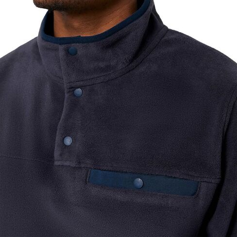 32 Degrees Men’s ¼ Snap Pullover (US, Alpha, Large, Regular, Regular, Blue) in Saudi Arabia