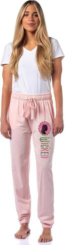 Wicked Women's Movie Film Glinda Face Silhouette Logo Pajama Pants For Adults in Saudi Arabia