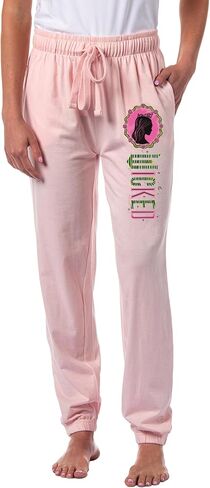 Wicked Women's Movie Film Glinda Face Silhouette Logo Pajama Pants For Adults in Kuwait