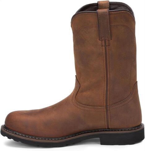 Justin Men's Wyoming Waterproof Western Work Boot Steel Toe - SE4961 8.5 D(M) US in Saudi Arabia