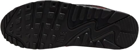 حذاء الجولف الرجالي Nike Air Max 90g، أسود رياضي أحمر أبيض، 7.5 UK، أسود رياضي أحمر أبيض، 8.5 in Kuwait