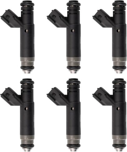 TRQ Fuel Injector Set Compatible with 2004-2007 Chevrolet Colorado GMC Canyon 2006 Hummer H3 2007-2008 Isuzu i-290 i-370 in Kuwait