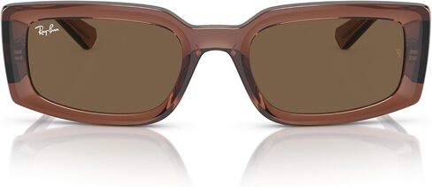نظارات شمسية مربعة للنساء من Ray-Ban Rb4395f Kiliane ذات جسر منخفض in Kuwait