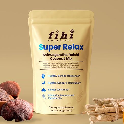 Super Happy – Mood & Emotional Wellness | Clinically Studied Saffron Superfood Latte Powder | Clean, Effective, Made in California in Saudi Arabia